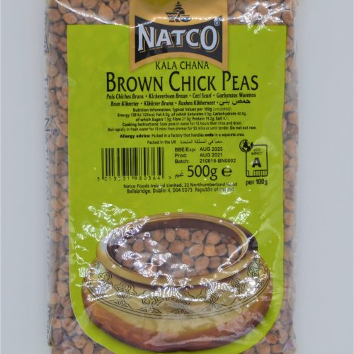 NATCO BROWN CHICK PEAS 500G