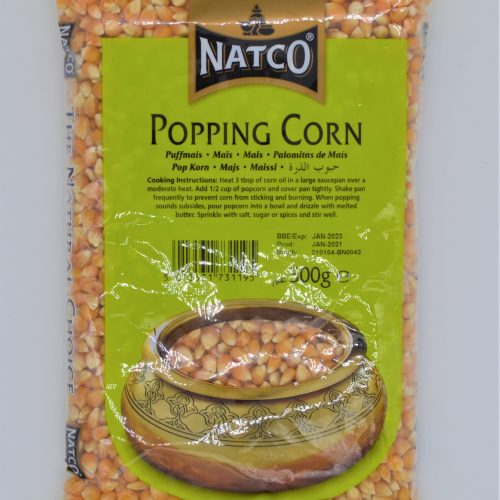 NATCO POPPING CORN 500G