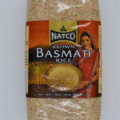 NATCO BROWN BASMATI RICE - 1kg