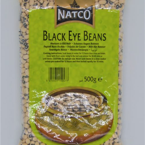 NATCO BLACK EYE BEANS 500G