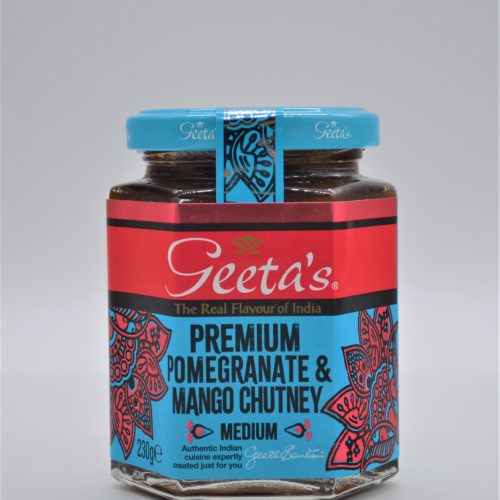 GEETA'S POMEGRANTE & MANGO CHUTNEY