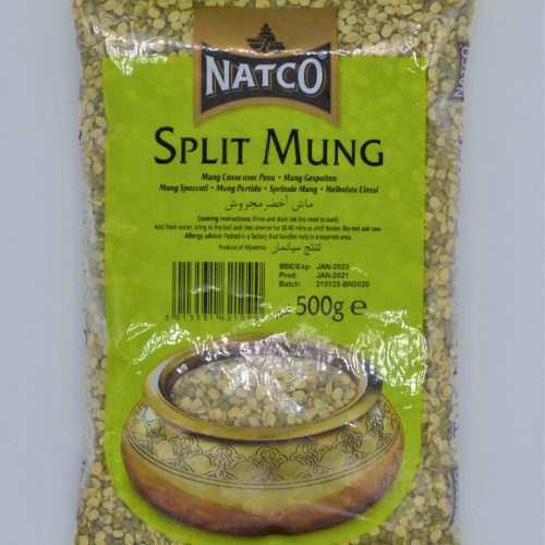 NATCO SPLIT MUNG 500G