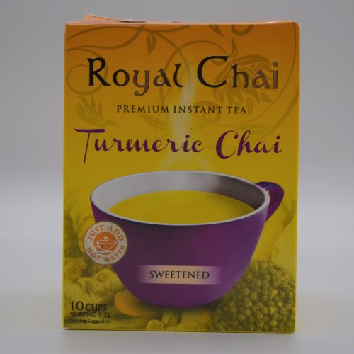 ROYAL CHAI TURMERIC CHAI (SWEETENED)