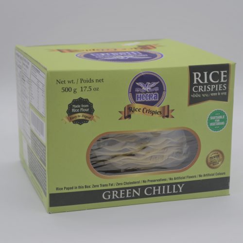 HEERA RICE CRISPIES (GREEN CHILLI)