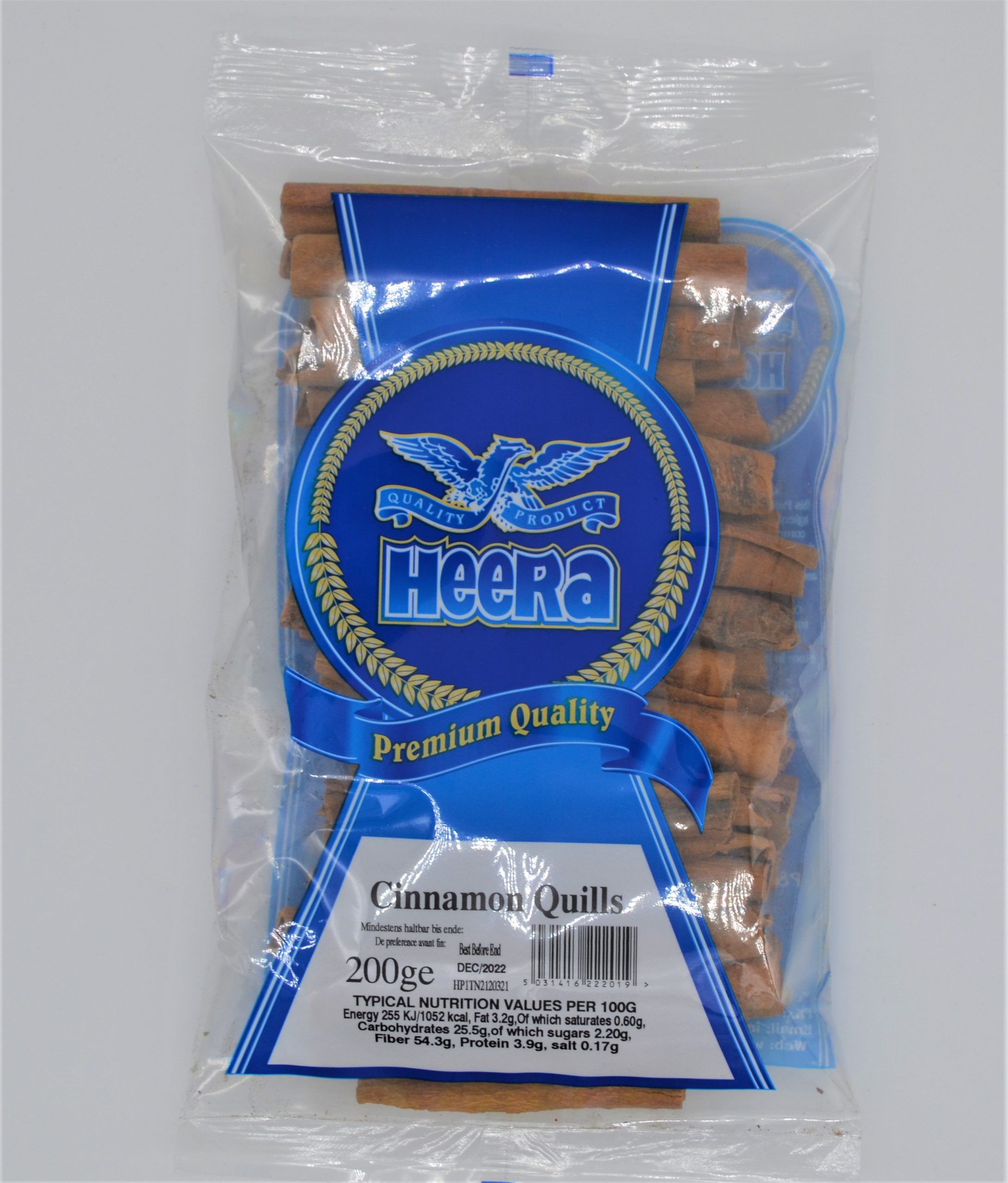 HEERA CINNAMON QUILLS 200G