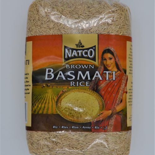 NATCO BROWN BASMATI RICE 2KG