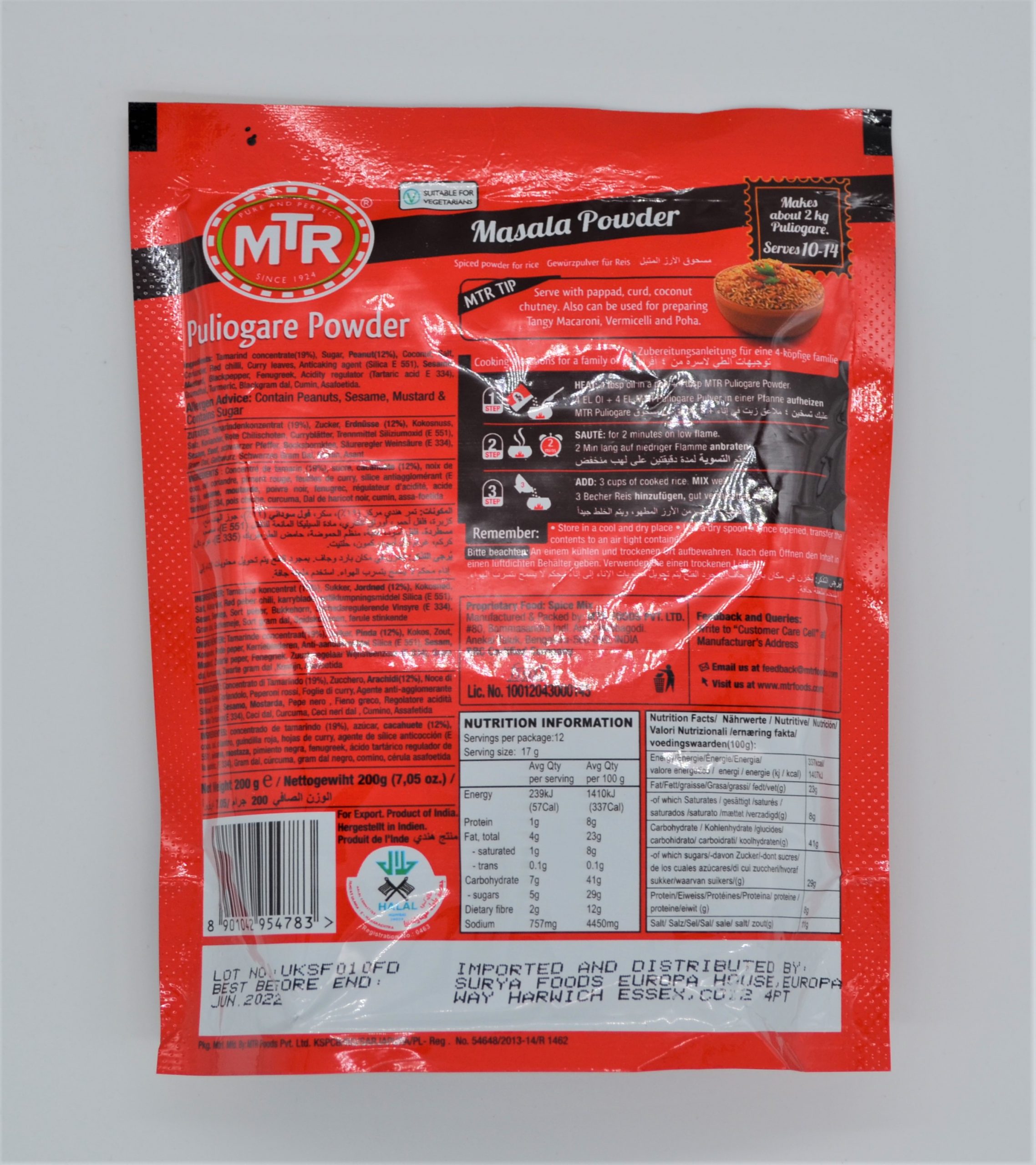 MTR PULIOGARE POWDER - Image 2