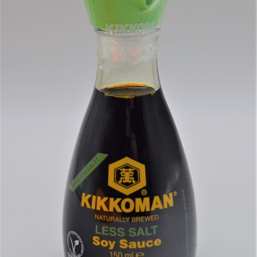 KIKKOMAN LESS SALT SOY SAUCE
