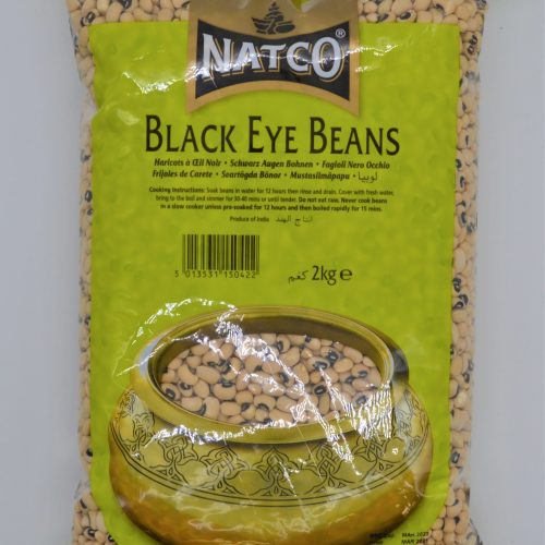 NATCO BLACK EYE BEANS 2KG