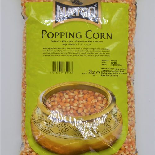 NATCO POPPING CORN 2KG