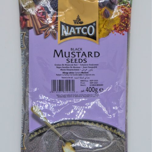 NATCO BLACK MUSTARD SEEDS 400G