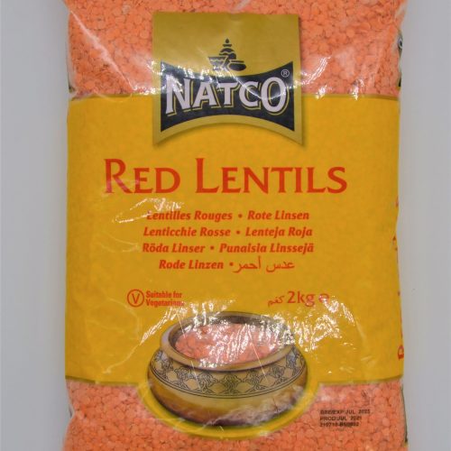 NATCO RED LENTILS 2KG