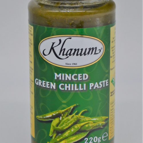 KHANUM MINCED GREEN CHILLI PASTE