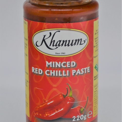 KHANUM MINCED RED CHILLI PASTE