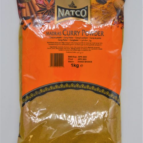 NATCO MADRAS CURRY POWDER 1KG