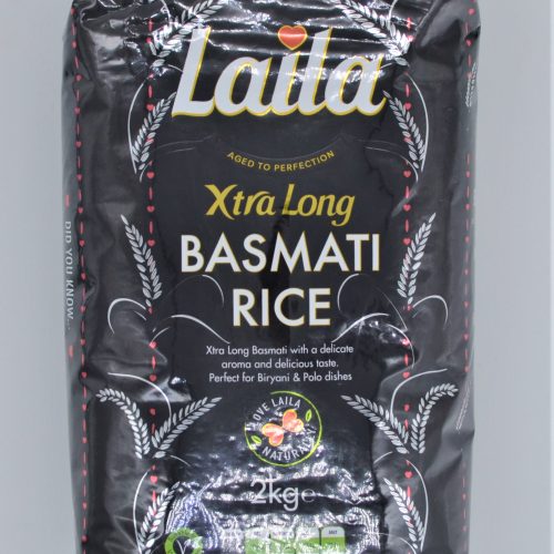 LAILA XTRA LONG BASMATI RICE 2KG