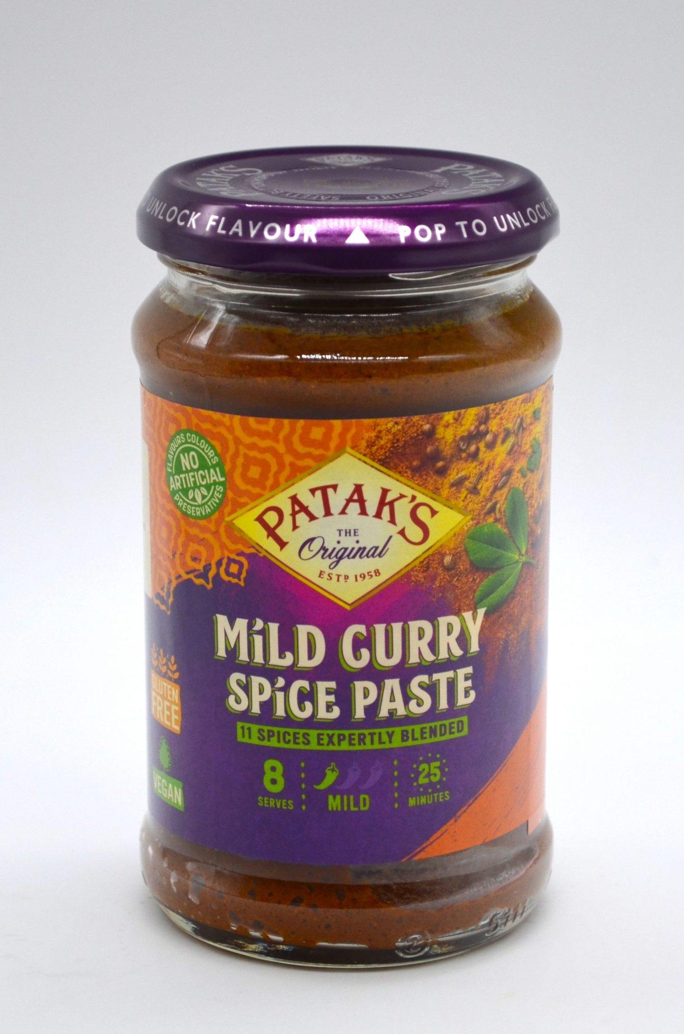 PATAKS MILD CURRY SPICE PASTE