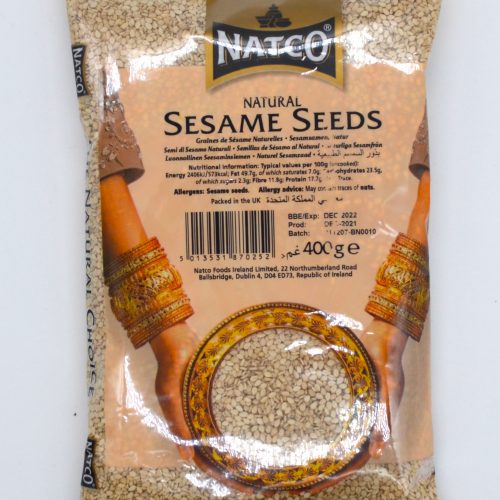 NATCO NATURAL SESAME SEEDS 400G