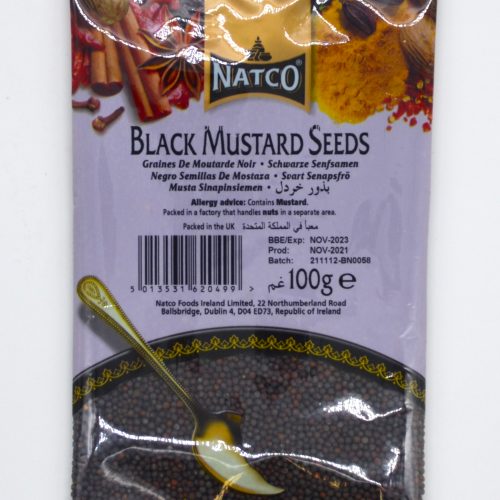 NATCO BLACK MUSTARD SEEDS 100G