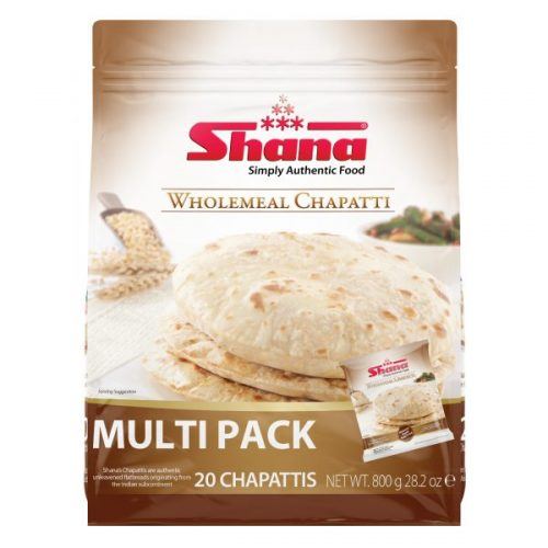 SHANA WHOLEMEAL CHAPATTI MULTIPACK
