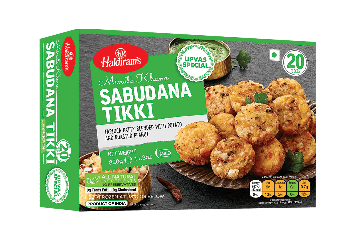 HALDIRAMS SABUDANA TIKKI