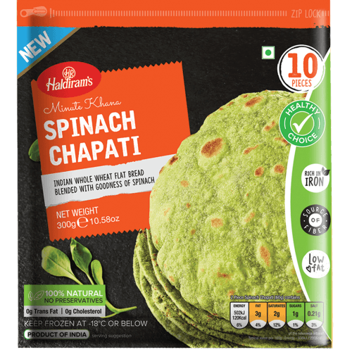HALDIRAMS SPINACH CHAPATI