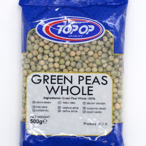 TOP OP WHOLE GREEN PEAS 500G