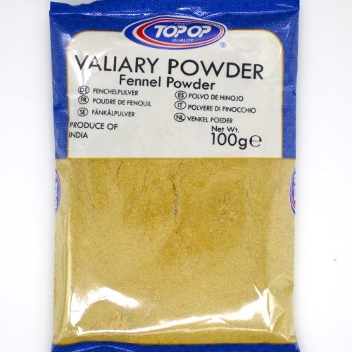 TOP OP VALIARY POWDER