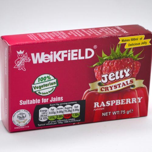 WEIKFIELD RASPBERRY JELLY CRYSTALS