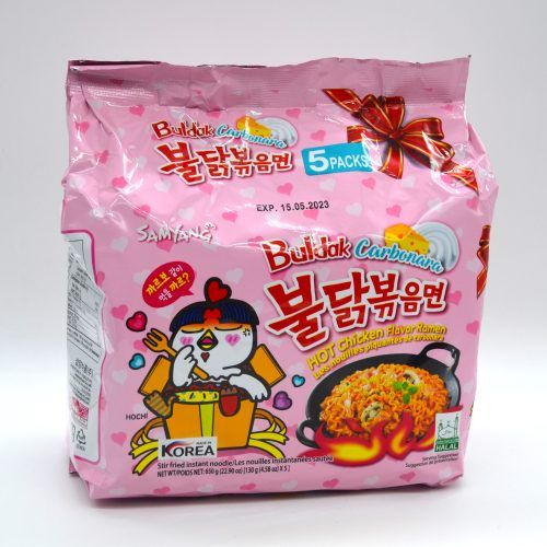 SAMYANG BULDAK CARBONARA CHICKEN FLAVOUR RAMEN