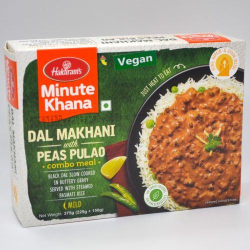 HALDIRAMS DAL MAKHANI WITH PEAS PULAO