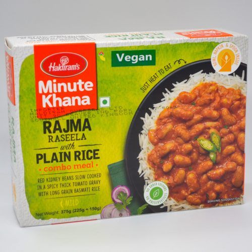HALDIRAMS RAJMA RASEELA WITH PLAIN RICE